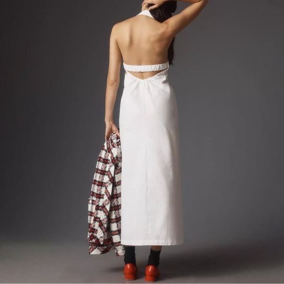 Anthropologie Dresses & Skirts - Anthropologie Maeve White Elastic Detail